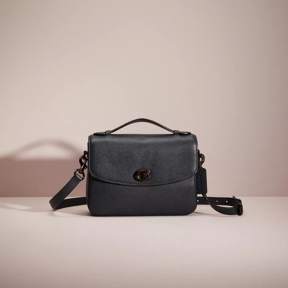 Coach Cassie Elegant Black Crossbody Bag Dark Pine Green - Picture 11 of 11